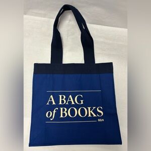A Bag of Books Tote, 100% Cotton Navy Canvas
by re-wrap